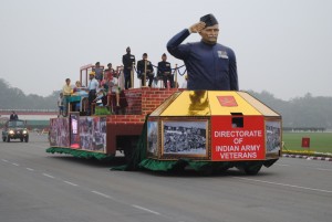 Tableaux of Directorate of Indian Army Veterans