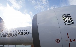 RR engine on Airbus A350