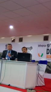 Randall L Howard, Director, Integrated Fighter Group, Aeronautics Strategy & Business Development at Defexpo in Goa