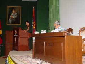 RAKSHA MANTRI AND COAS DURING  THE ARMY COMMANDERS CONFERENCE