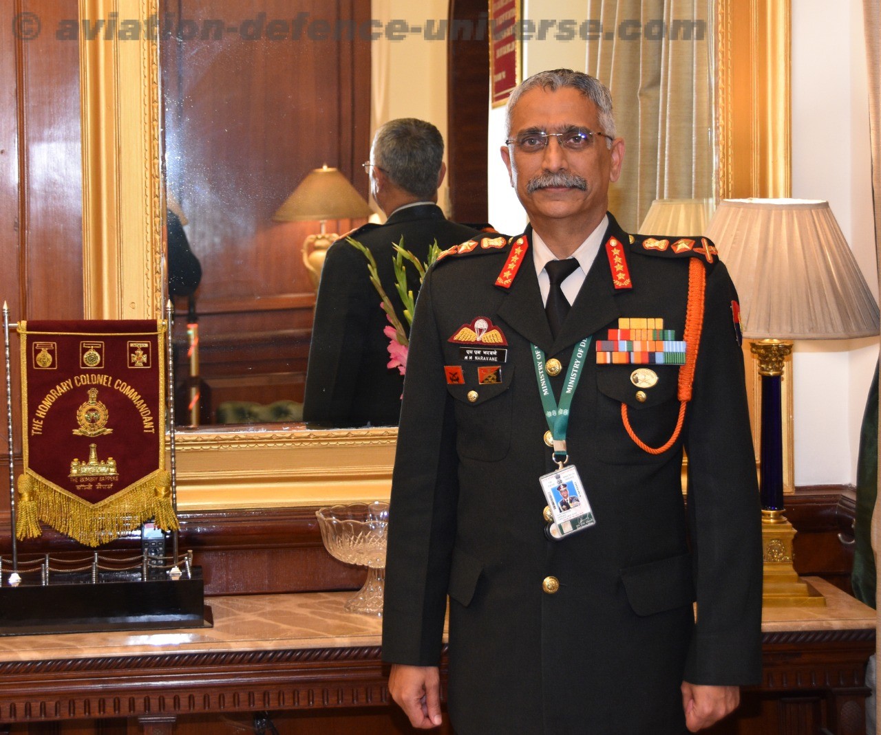 Army Chief General MM Naravane seen wearing Indian Army's new