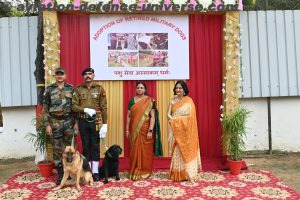 Retired Indian Army dogs