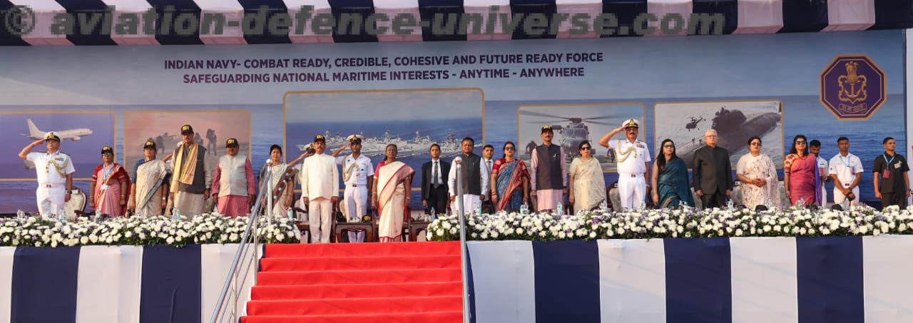 The Indian Navy conducted an operational demonstration in Puri, Odisha, to mark Navy Day 2024