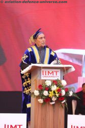 The Union Minister for Defence, Shri Rajnath Singh addressing the convocation ceremony of IIMT University at Meerut, in Uttar Pradesh on January 11, 2025.