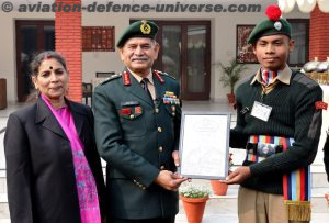 General Upendra Dwivedi, Chief of the Army Staff (COAS), and Mrs Sunita Dwivedi, President of the Army Wives Welfare Association (AWWA)