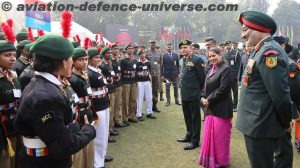 General Upendra Dwivedi, Chief of the Army Staff (COAS), and Mrs Sunita Dwivedi, President of the Army Wives Welfare Association (AWWA)