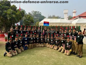 NCC Cadets at Army House