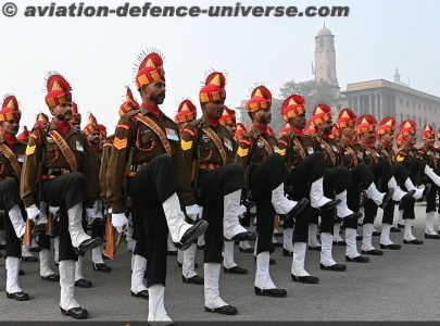 Republic Day Parade practice