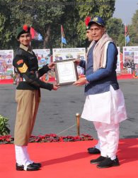 The Defence Minister attended the NCC Republic Day Camp 2025