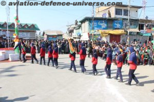 Rashtriya Rifles, Jammu and Kashmir Police and CRPF, proceeded peacefully, reflecting the collaboration between local communities and security forces