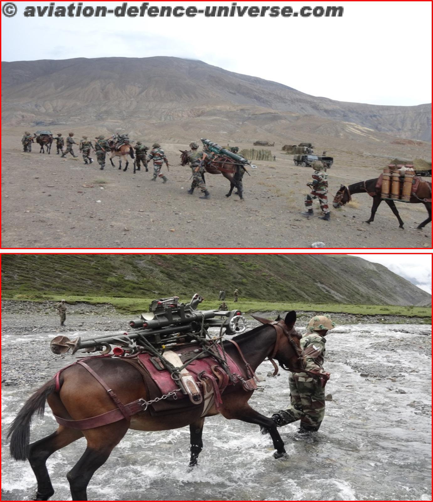 Indian Army Commemorates the Legacy of Animal Transport (Mountain Artillery) Units with the Release of a Special Day Cover