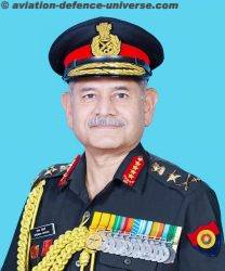 Indian Army Chief General Upendra Dwivedi. PVSM , AVSM