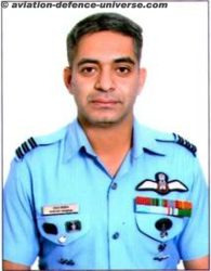 The President conferred the Vayu Sena Medal (Gallantry) on Wing Commander Akshay Saxena (29020)