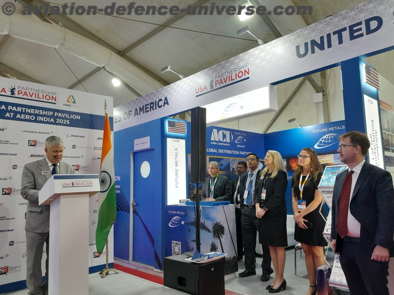 US Partnership Pavilion at Aero India 2025