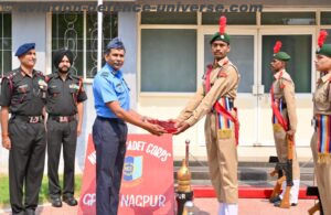 Felicitation Ceremony Honors NCC Cadets at HQ MC, AF Nagpur