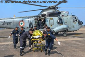 Indian Navy & Coast Guard Execute Daring Medevac Mission at Sea