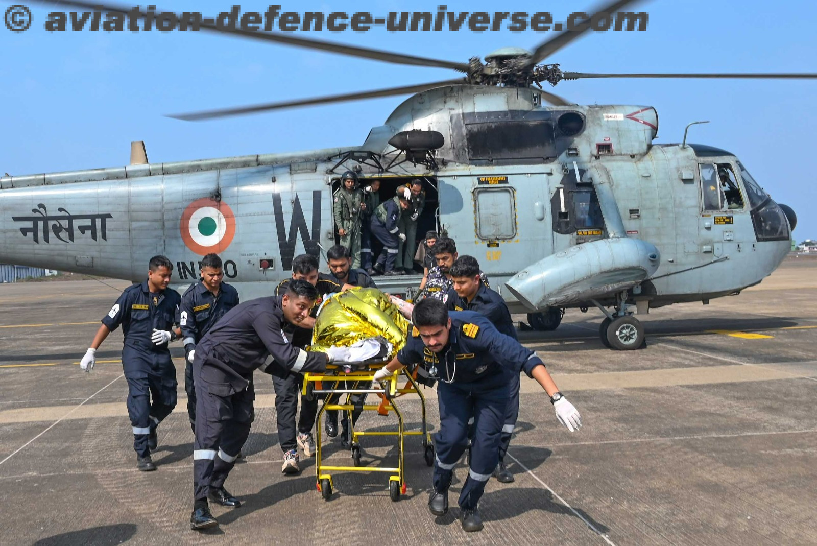 Indian Navy & Coast Guard Execute Daring Medevac Mission at Sea