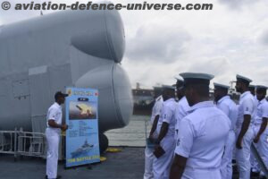 Indian Naval Ship Kuthar Arrives at Colombo, Srilanka