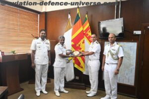 Indian Naval Ship Kuthar Arrives at Colombo, Srilanka