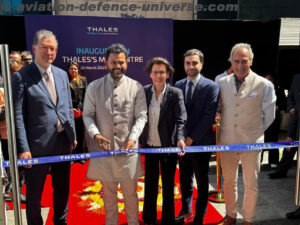 Indian Minster of Civil Aviation inaugurates New Thales Avionics MRO Facility