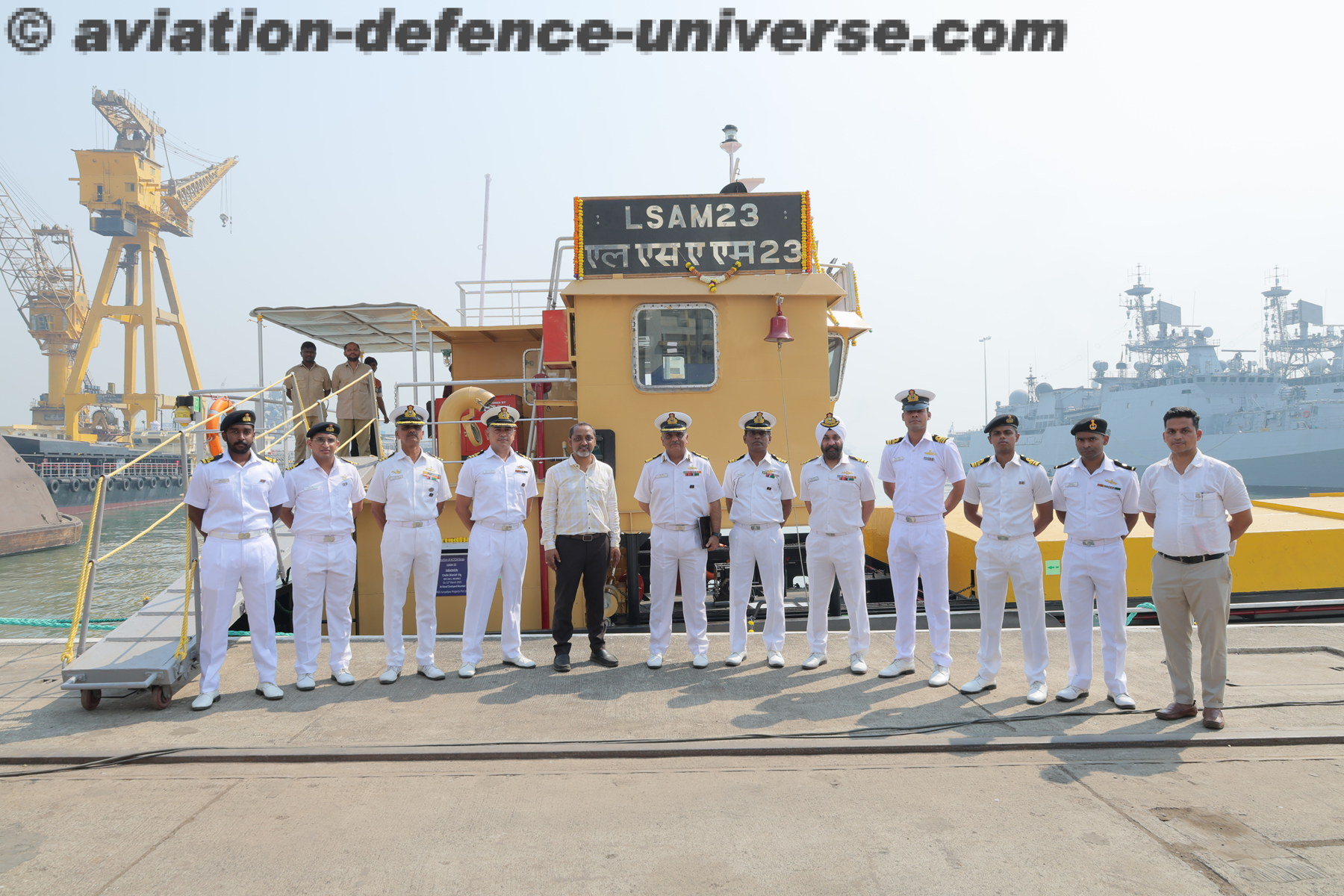 LSAM 23 (Yard 133) Delivered: Strengthening Naval Capabilities